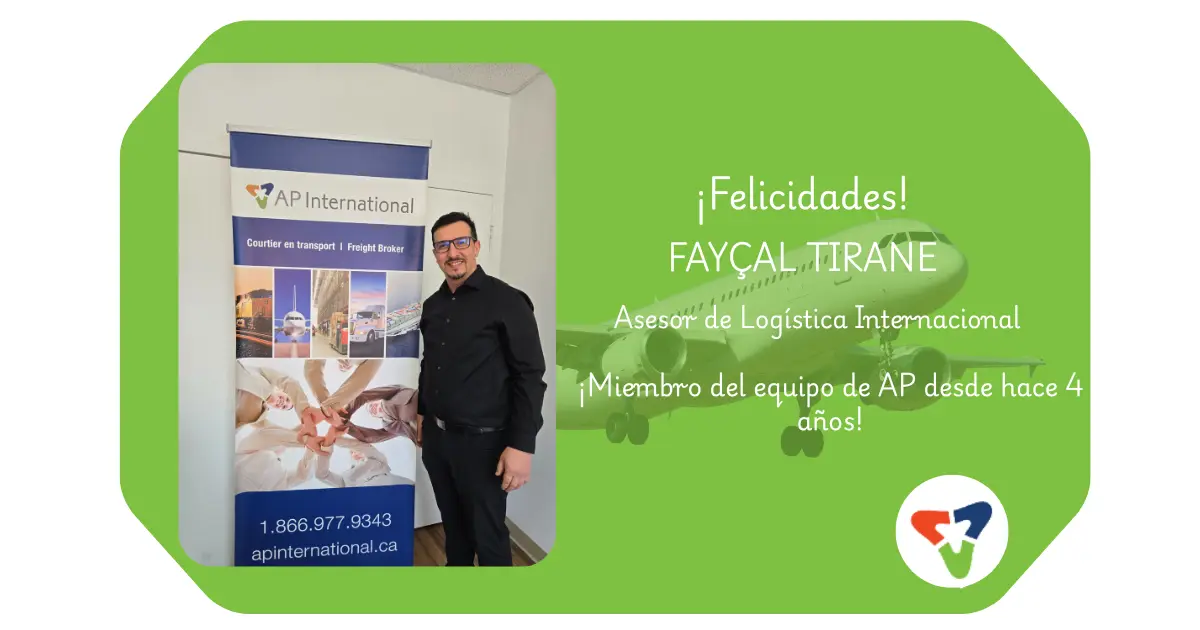 ¡Felicitaciones a Fayçal por sus 4 años con nosotros!